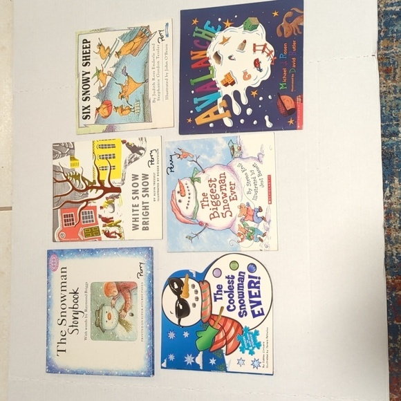 Scholastic Snow Fictional Book Lot of 6 Paperback Books - Used - Picture 1 of 9
